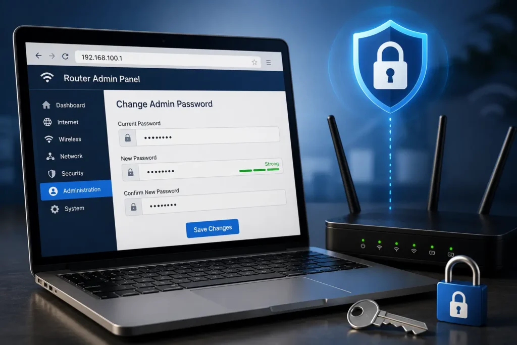Change the Admin Panel Password