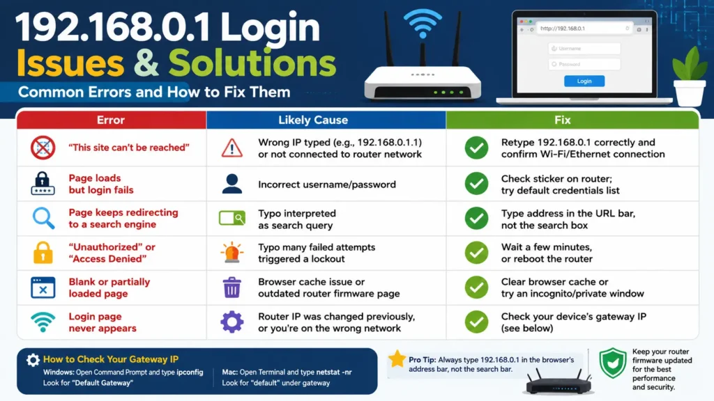 Common Login Errors and How to Fix Them