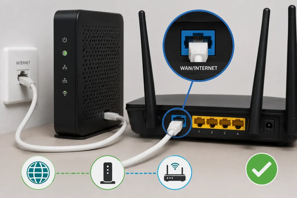 Confirm Your Internet Connection